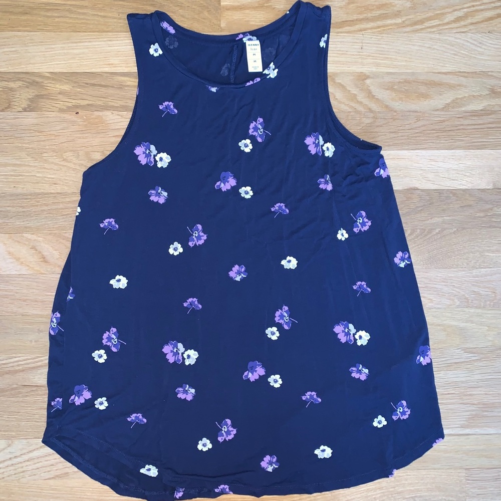 Old Navy flower tank